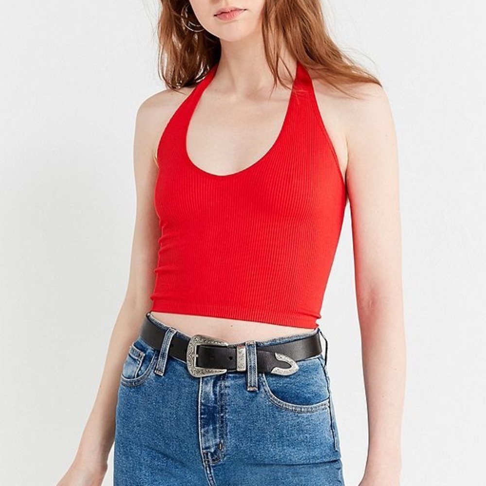 BRAND NEW: Out From Under Jackie Seamless Halter Tank Top